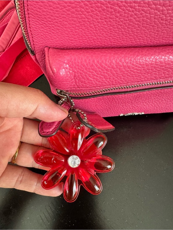 coach hot pink backpack Billie Leather Pebbled Priscilla Posh Coach jordyn backpack hot pink